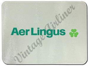 Aer Lingus Green Logo Glass Cutting Board