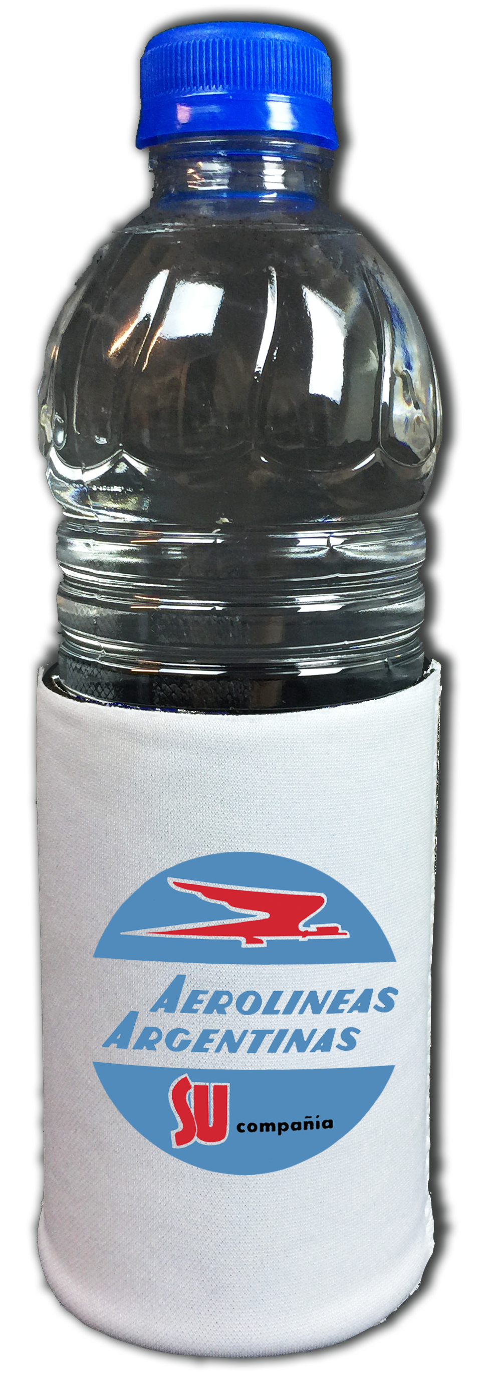 Aerolineas Agentinas 1960's Vintage Bag Sticker Beverage Wrap