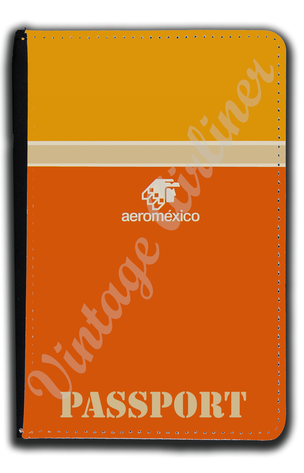 AeroMexico Logo Passport Case