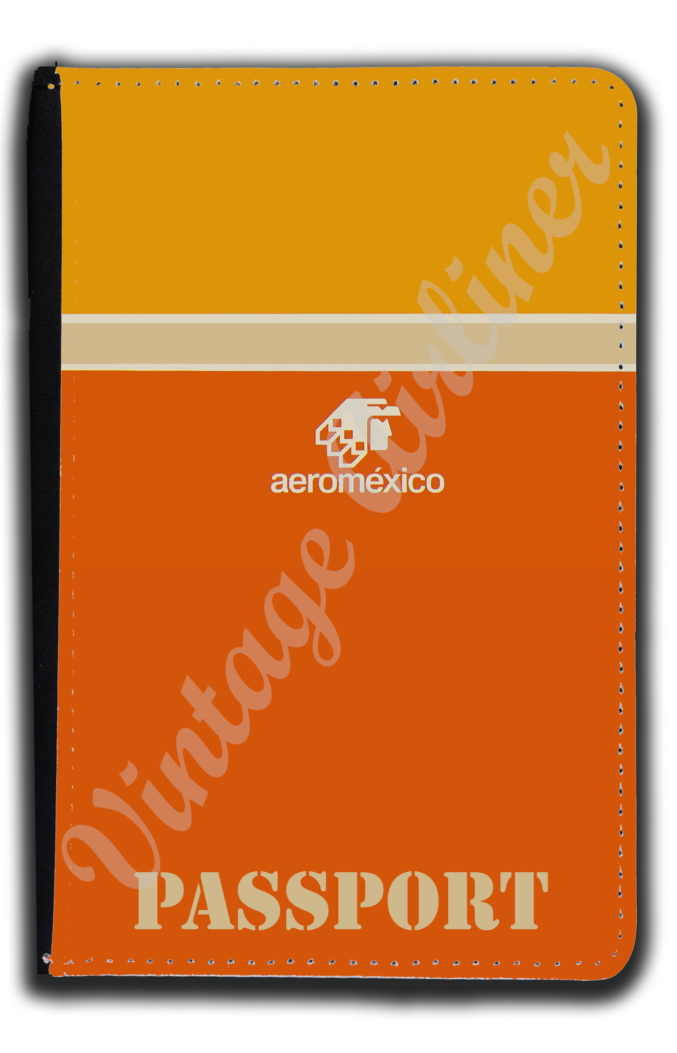 AeroMexico Logo Passport Case