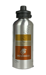 Aeromexico Bag Sticker Aluminum Water Bottle