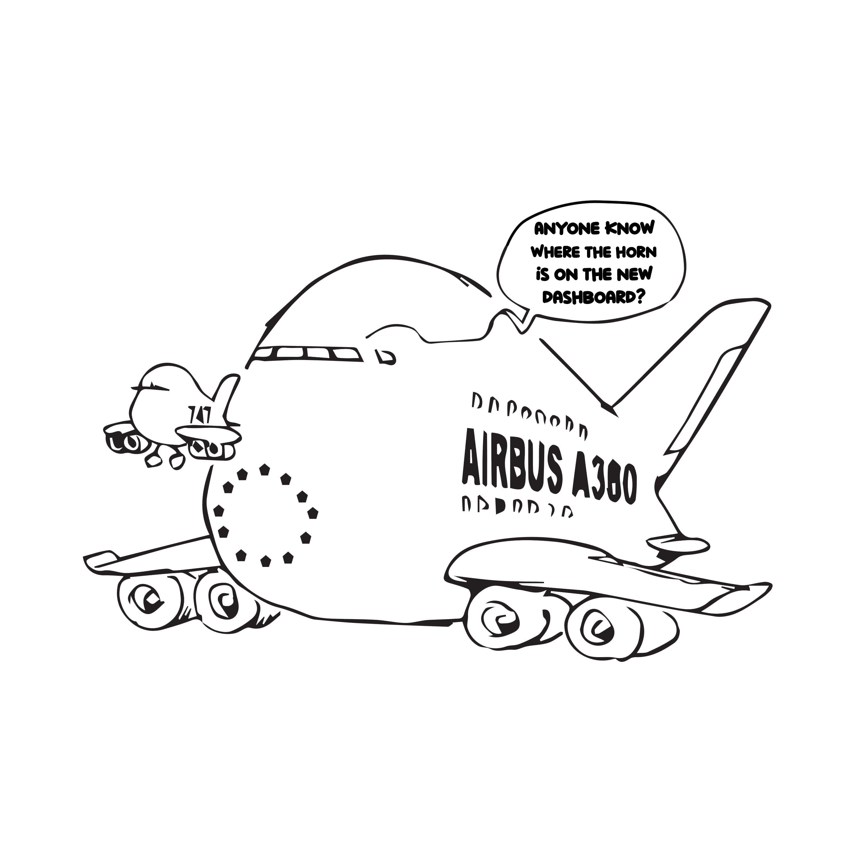 Air Bus Joke T-Shirt