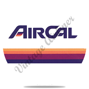Air Cal Logo Round Sandstone Coaster
