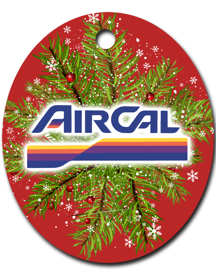 Air Cal Last Logo Ornaments