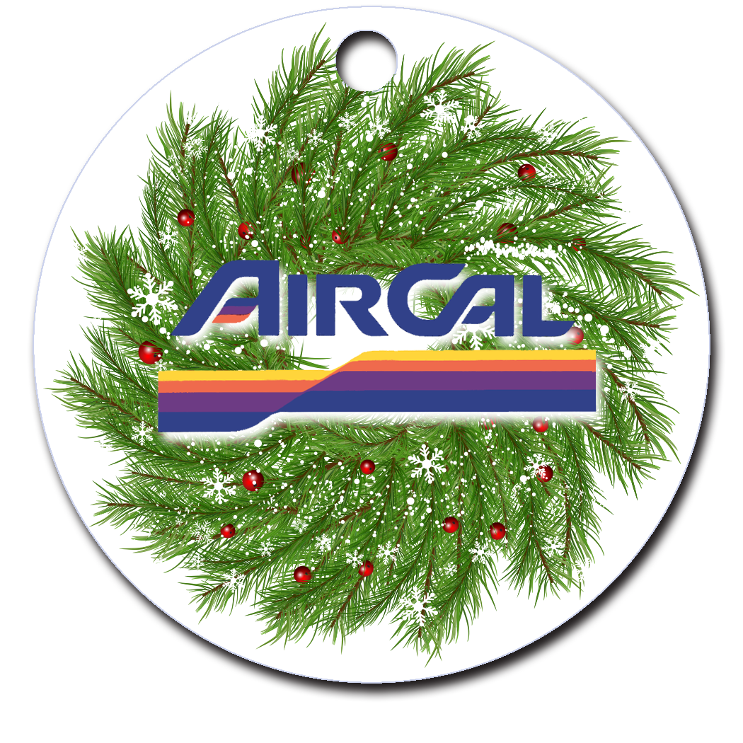 Air Cal Last Logo Ornaments