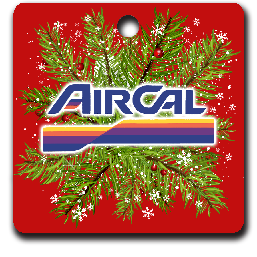 Air Cal Last Logo Ornaments