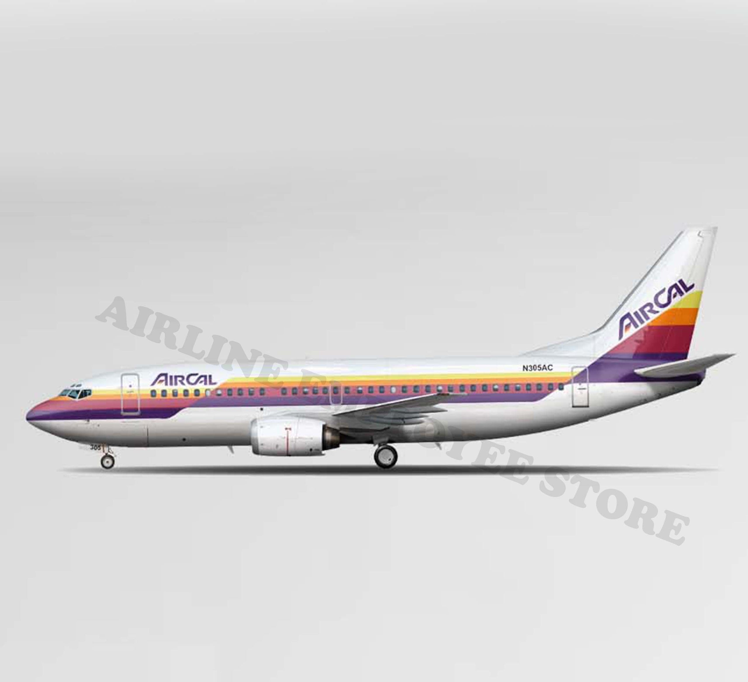 Aircal Boeing 737 Decal Stickers