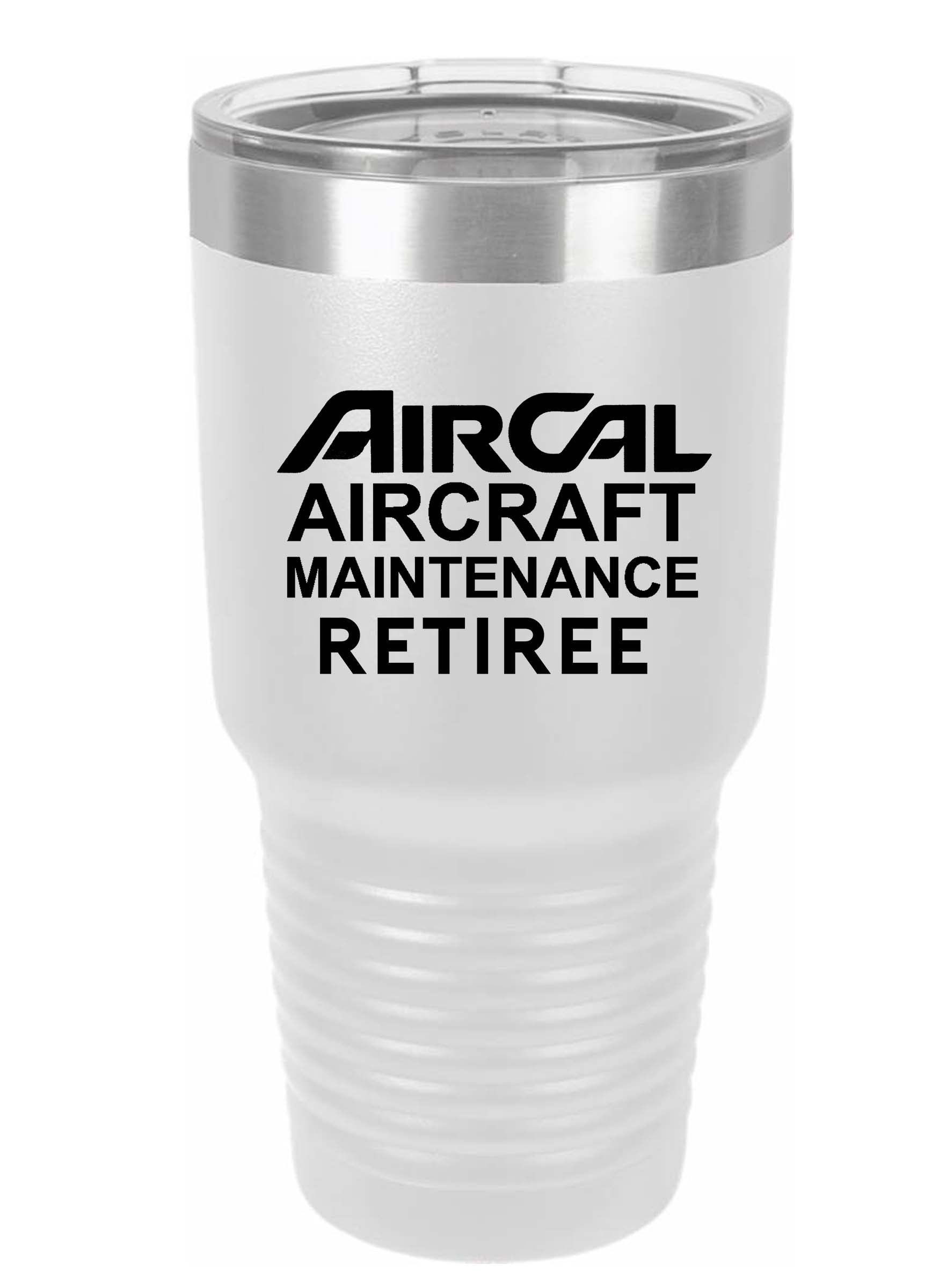 RETIREE Air Cal Aircraft Maintenance Tumbler