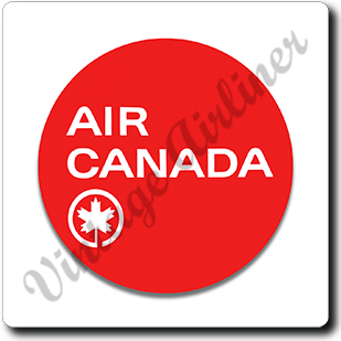 Air Canada Logo Square Sandstone Coaster