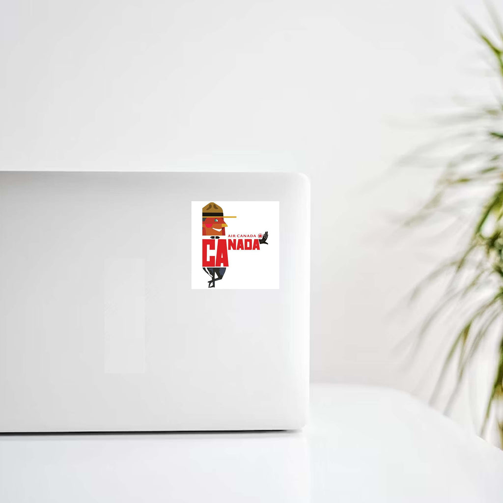 Air Canada Mountie Decal Stickers