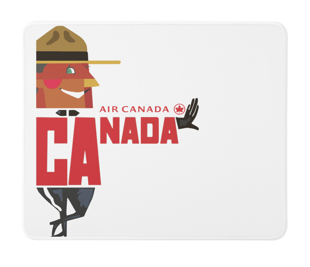 Air Canada Mountie Mousepad