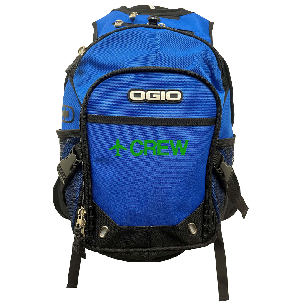 Crew - Color Selections - Royal Blue Ogio Fugitive Backpack - FRONT POCKET SEWN SHUT FOR EMBROIDERED LOGO