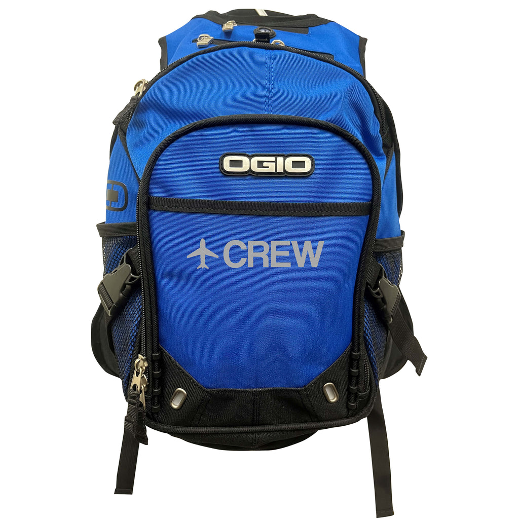 Crew - Color Selections - Royal Blue Ogio Fugitive Backpack - FRONT POCKET SEWN SHUT FOR EMBROIDERED LOGO