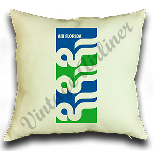 Air Florida Logo Linen Pillow Case Cover
