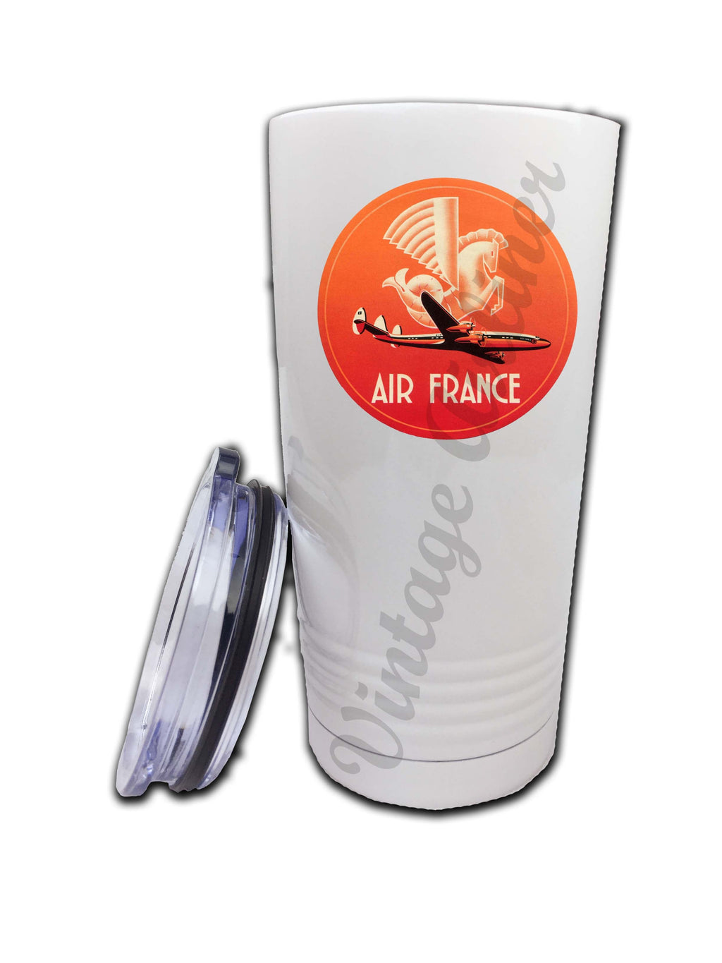 Air France 1950's Bag Sticker Tumbler