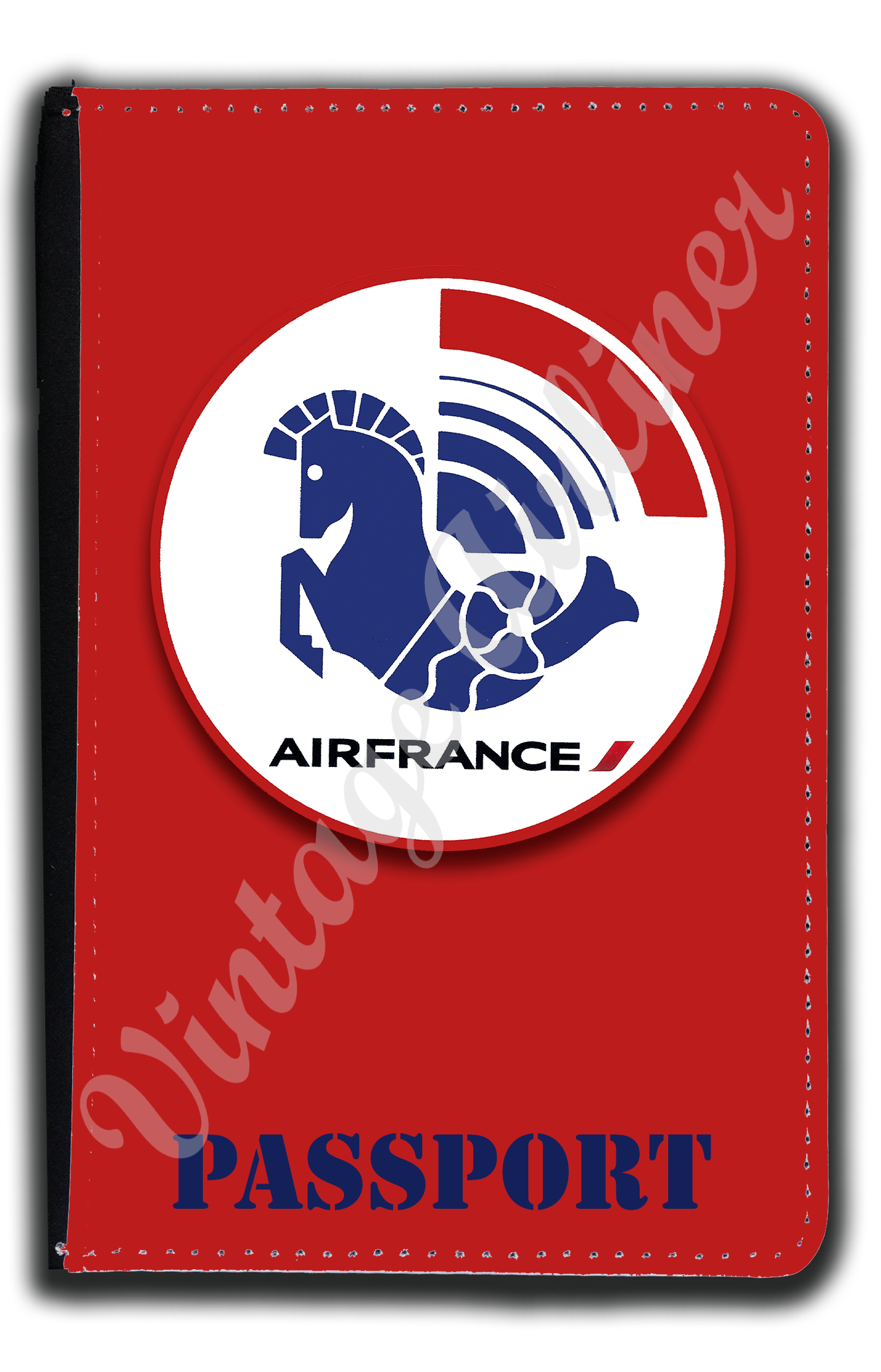 Air France 1976 Logo Passport Case