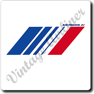 Air France Current Logo Square Sandstone Coaster