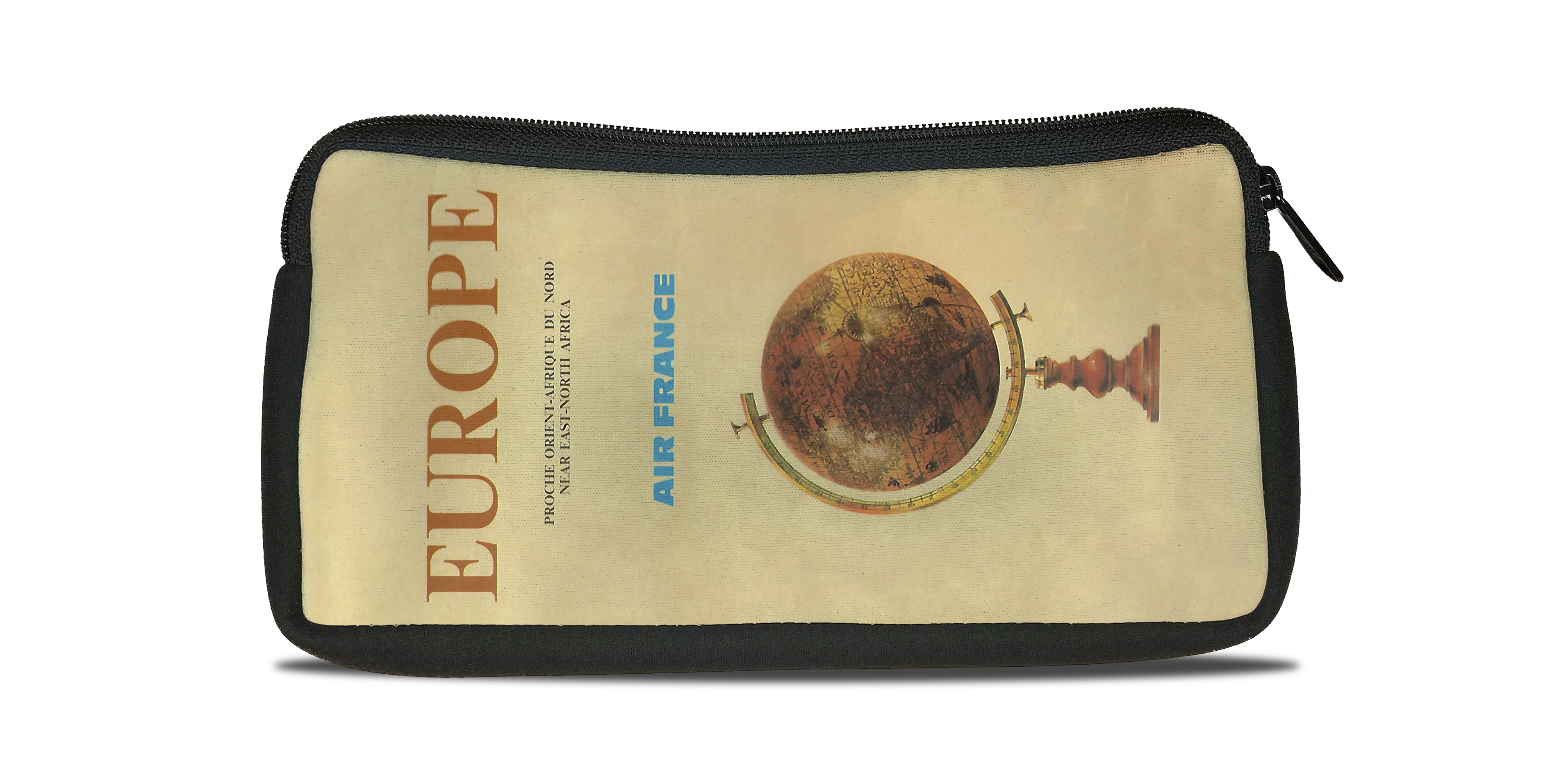 Air France Europe Cover Bag Sticker Travel Pouch