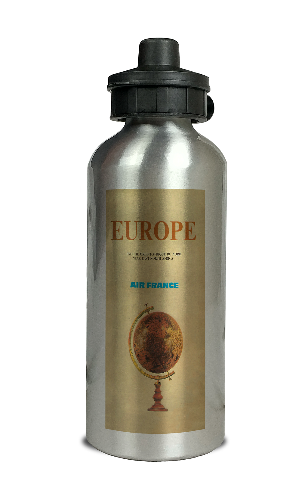 Air France Europe Aluminum Water Bottle