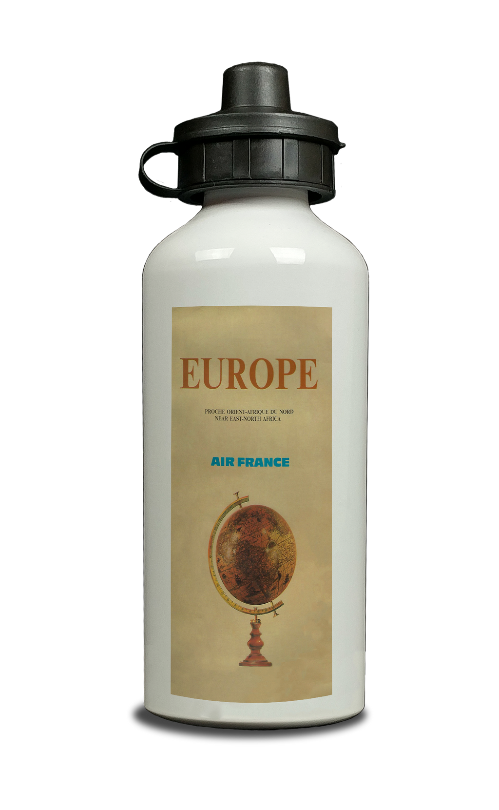 Air France Europe Aluminum Water Bottle