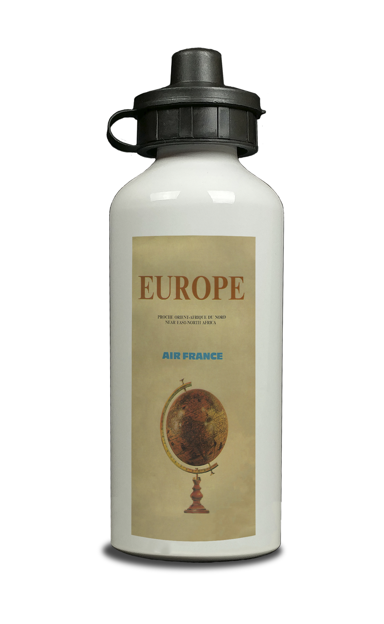 Air France Europe Aluminum Water Bottle