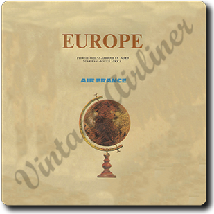 Air France Europe Square Sandstone Coaster