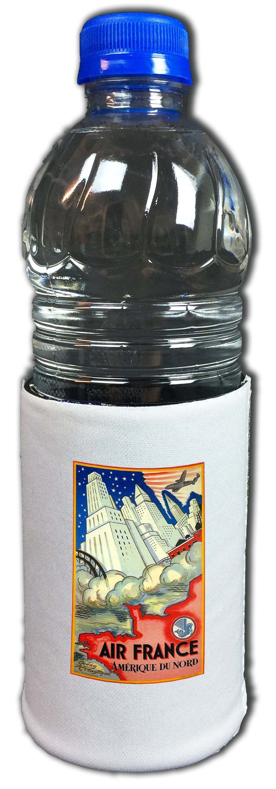 Air France Amérique du Nord Cover Bag Sticker Beverage Wrap