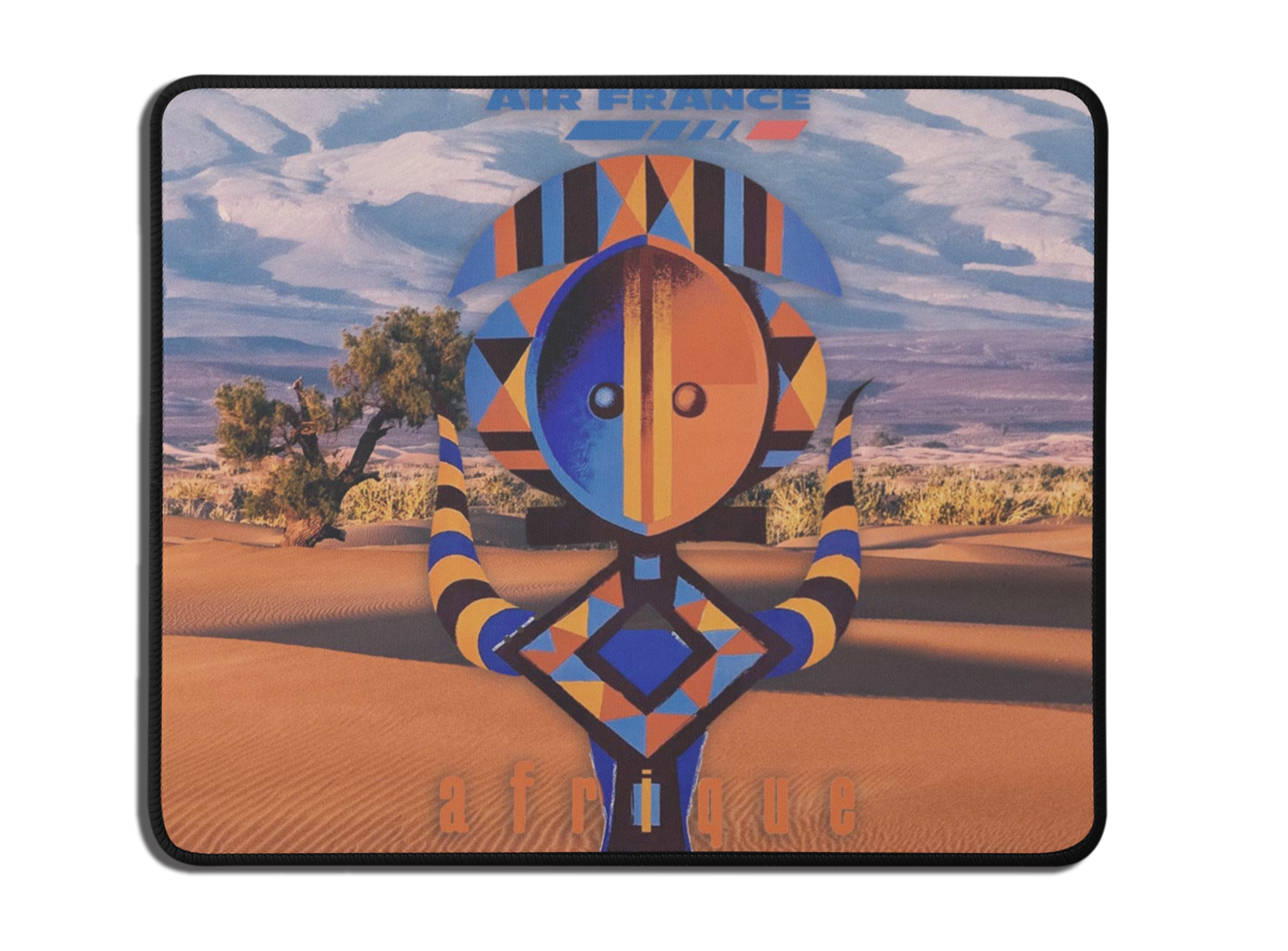 Air France Africa Collage Mousepad