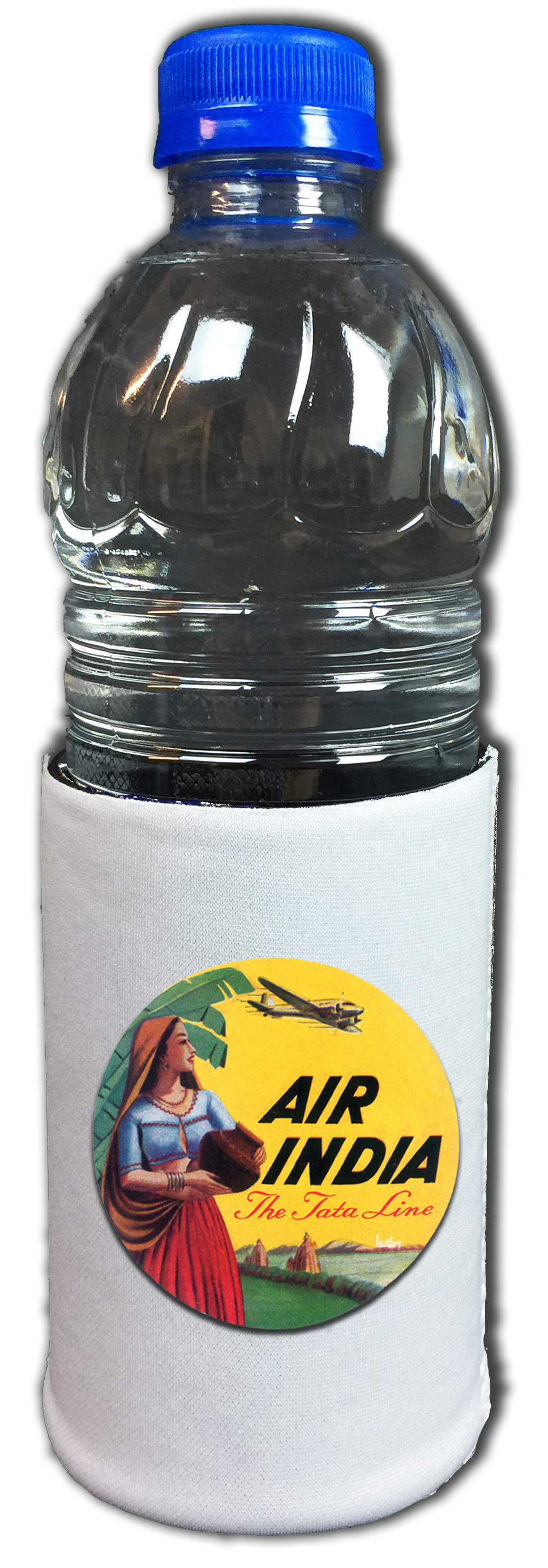 Air India Vintage Bag Sticker Beverage Wrap