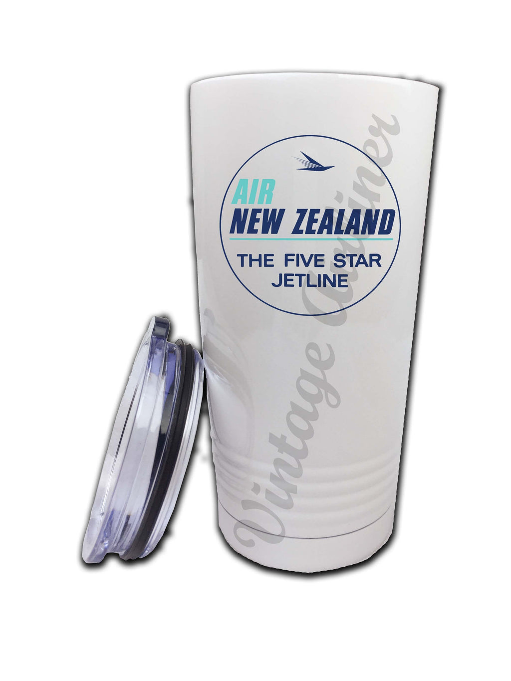 Air New Zealand Vintage Bag Sticker Tumbler