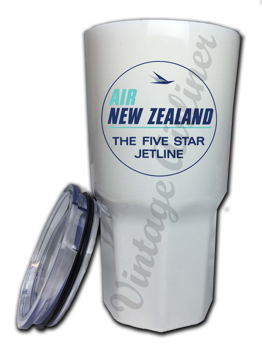 Air New Zealand Vintage Bag Sticker Tumbler