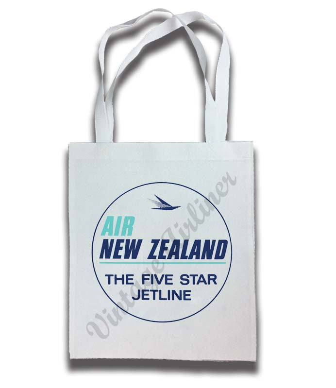 Air New Zealand 1960's Vintage Tote Bag