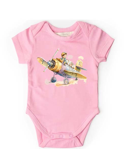 Baby Taking Flight Painting Design Infant Onesie