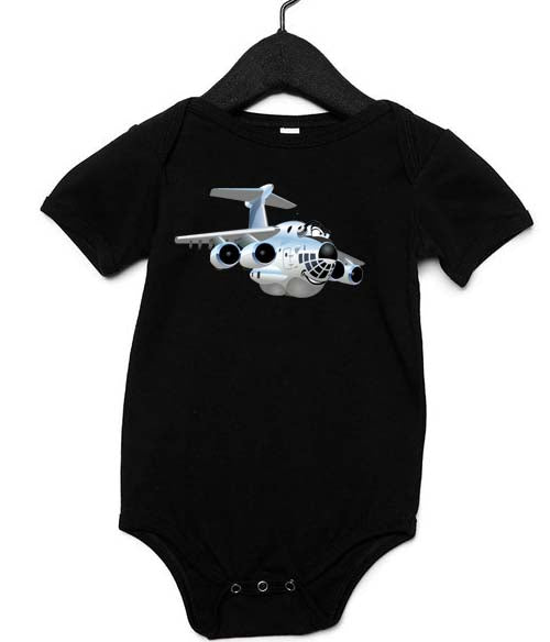 Airplane With A Smile Infant Onesie