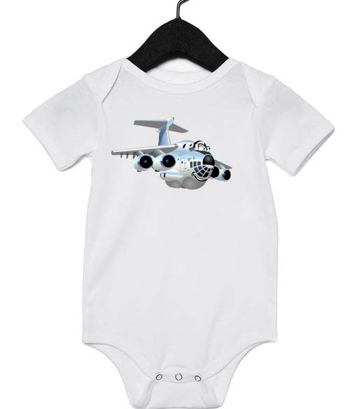 Airplane With A Smile Infant Onesie