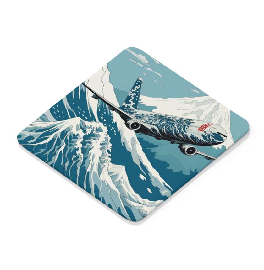 Great Waves - Square Sandstone Coaster