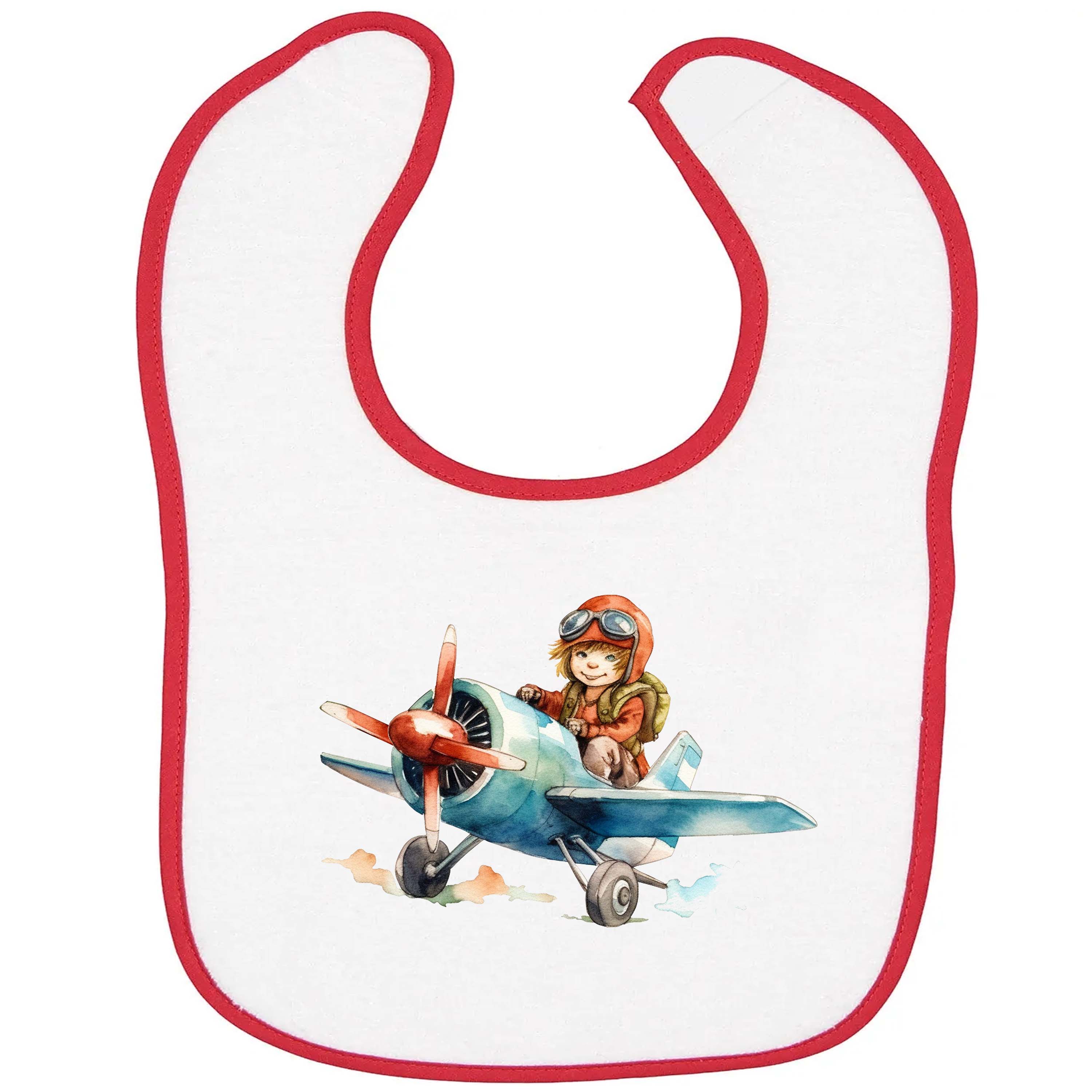Flying Around Baby Bib