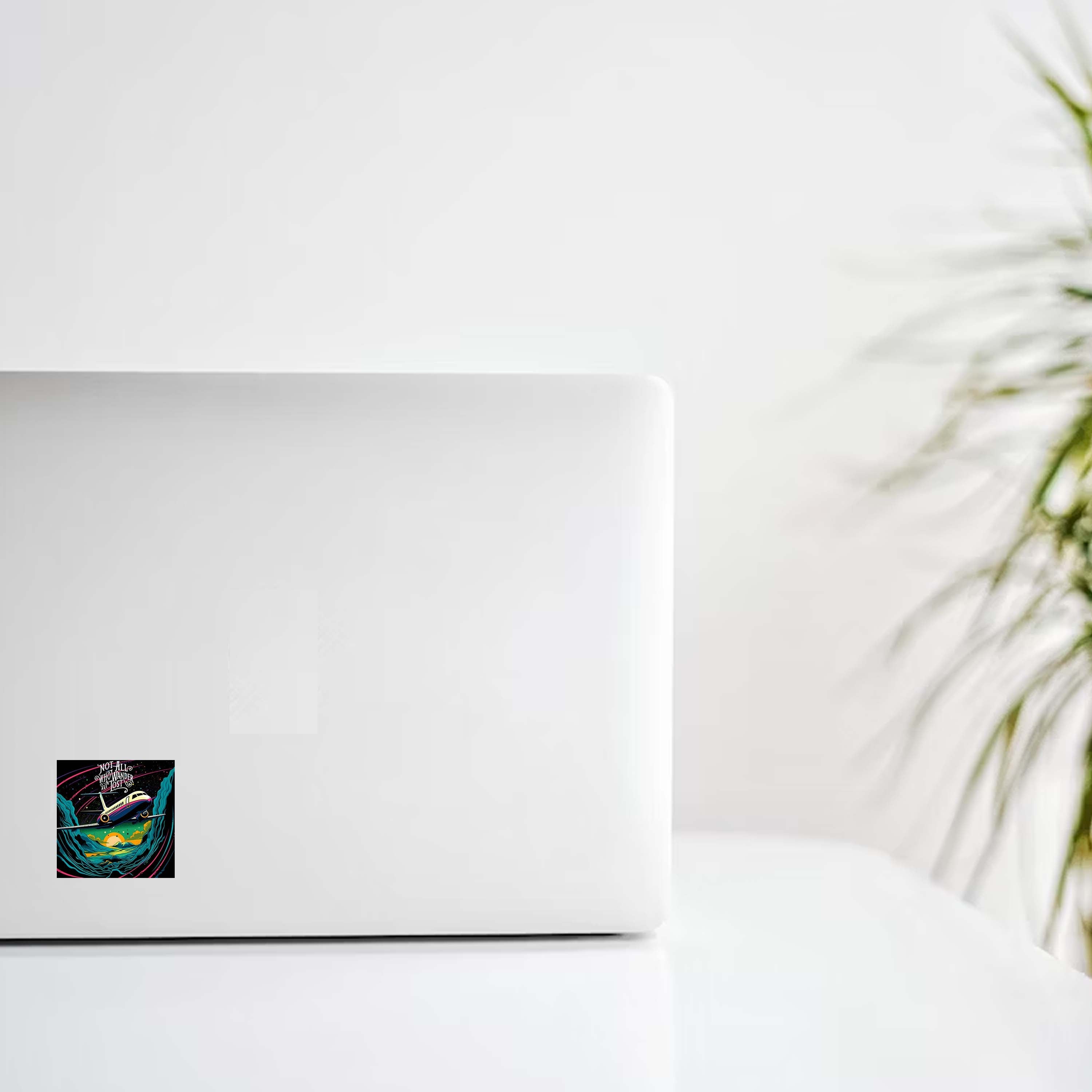 Not All Who Wonder Are Lost Pop Art Design Decal Stickers