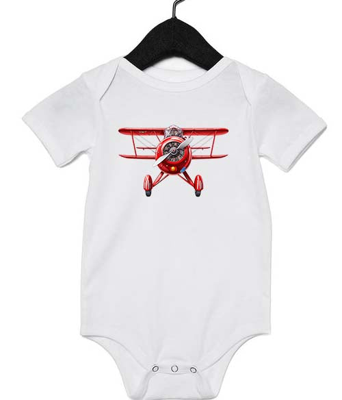 Red plane Infant Onesie