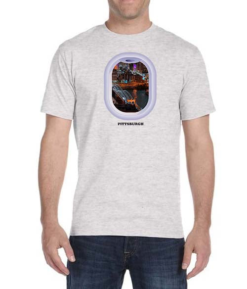 Porthole View Of Pittsburgh T-Shirt