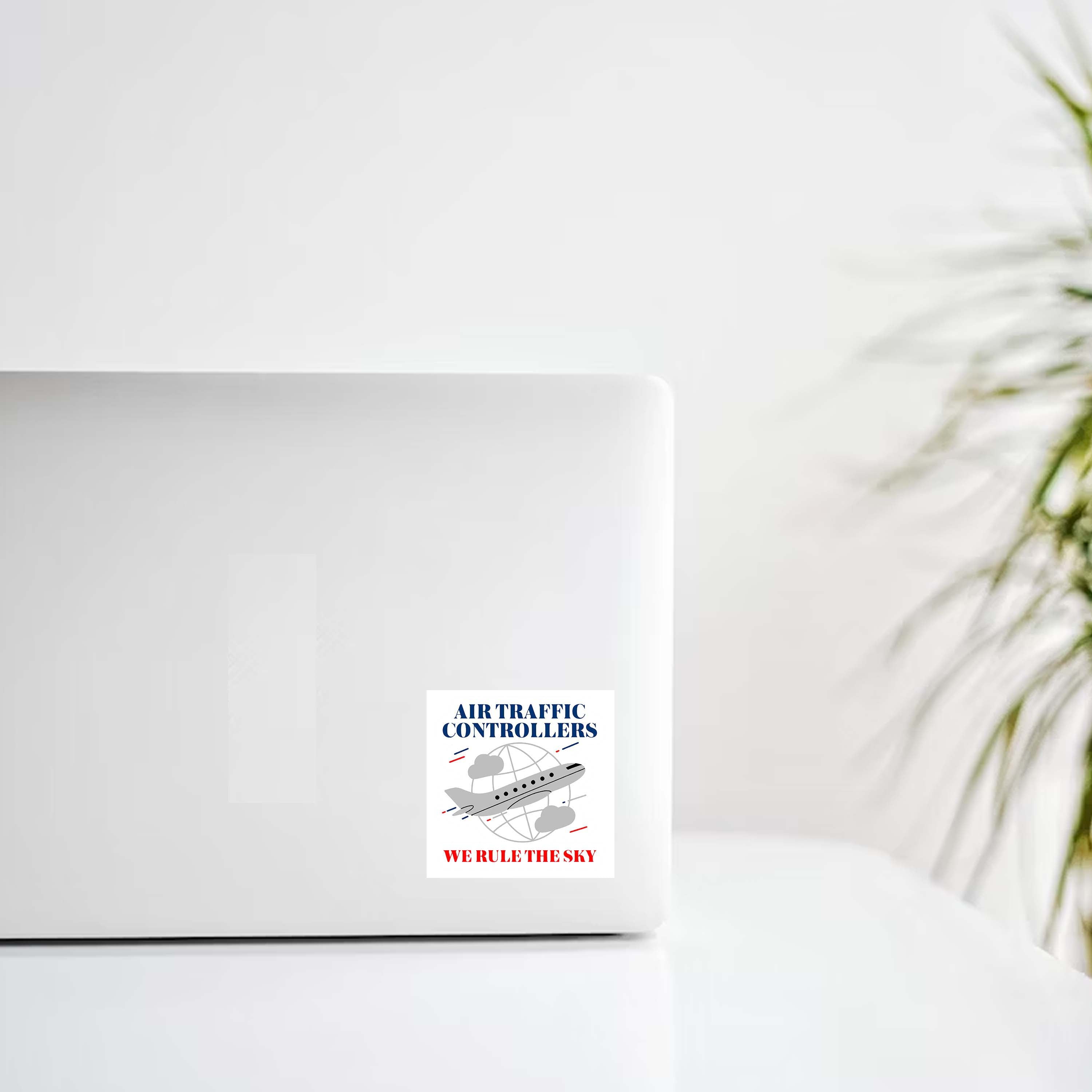 "Air Traffic Controllers, We Rule The Sky" Decal Stickers