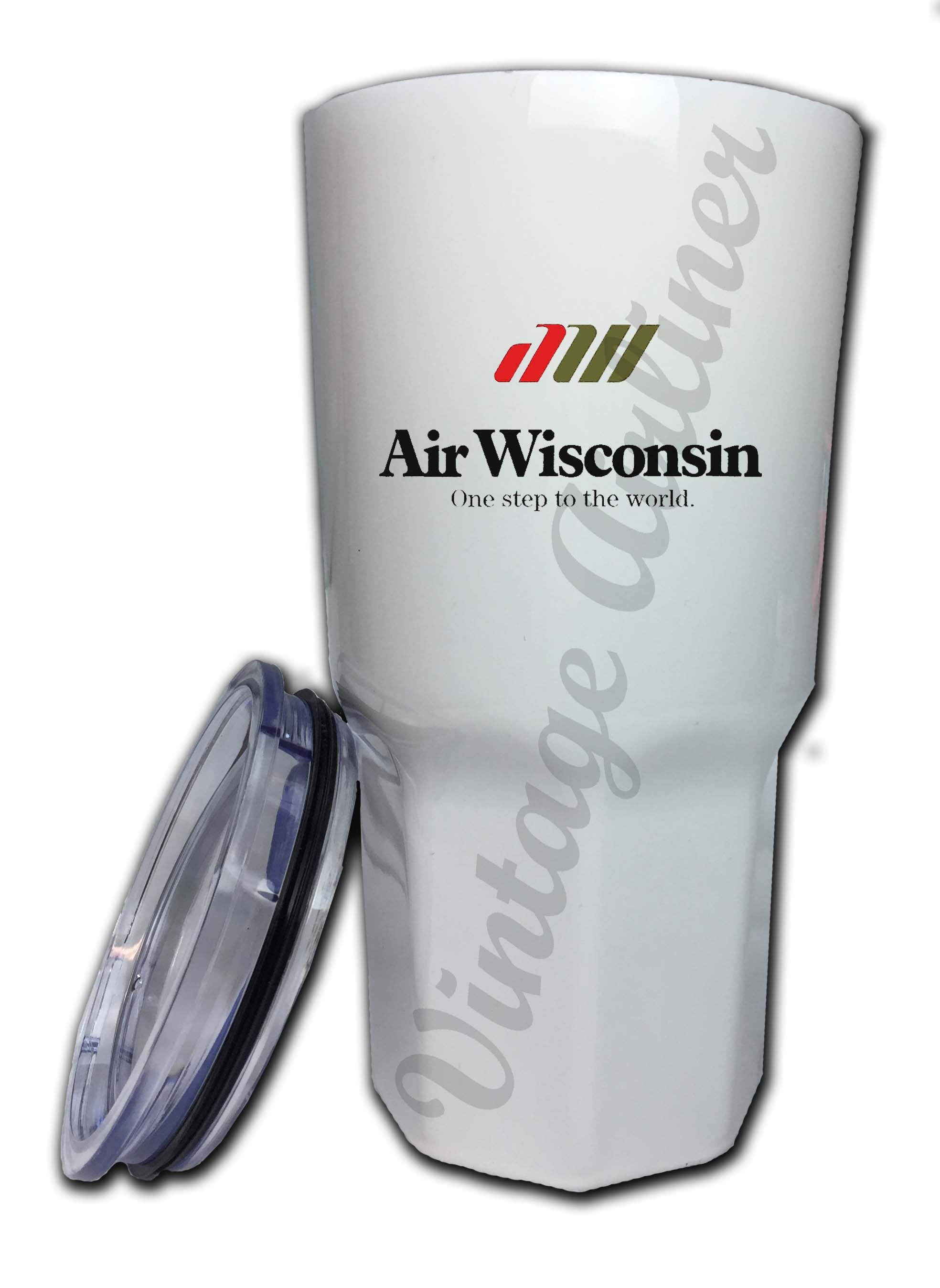 Air Wisconsin Logo Tumbler
