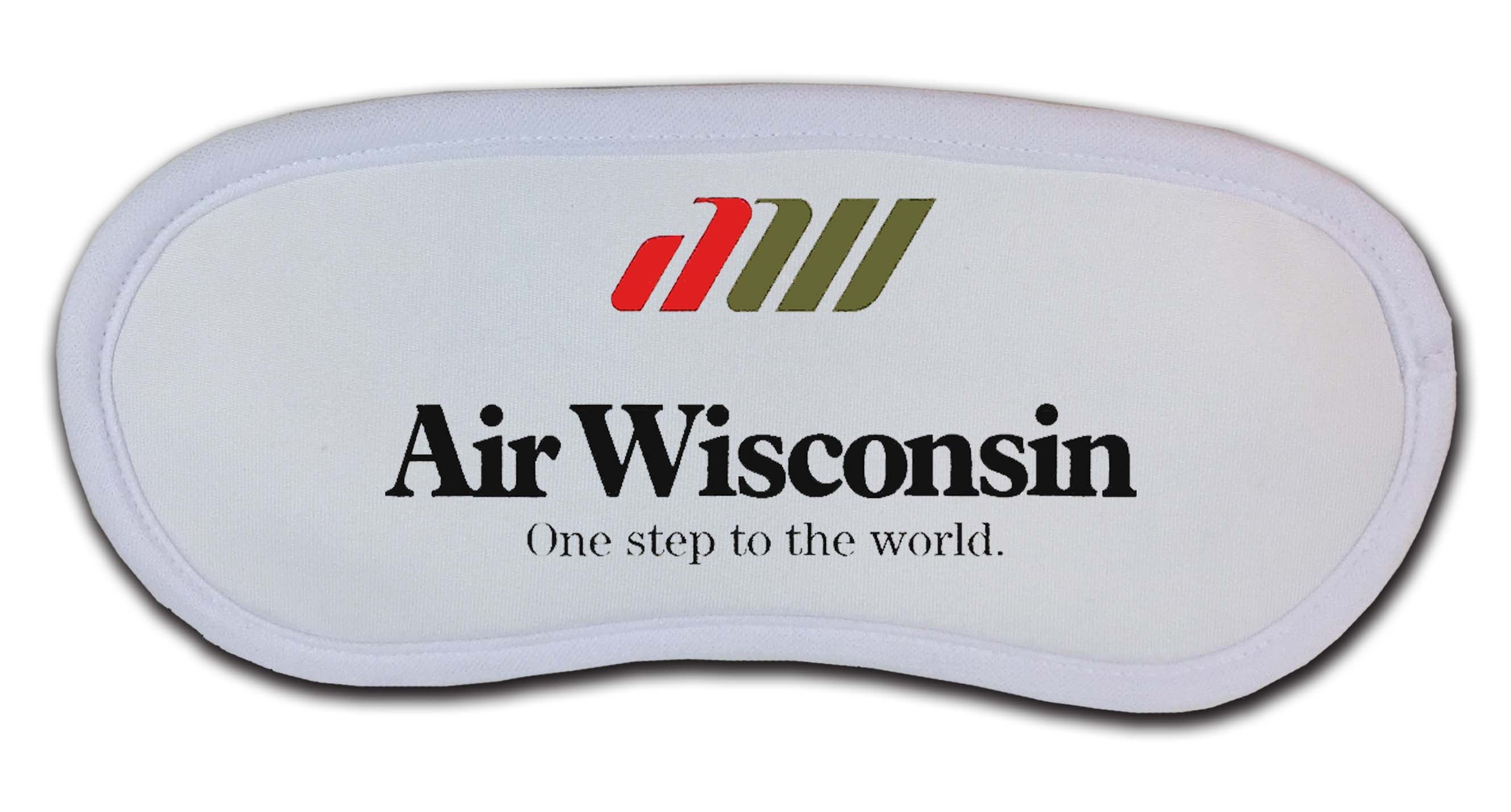 Air Wisconsin Logo Sleep Mask