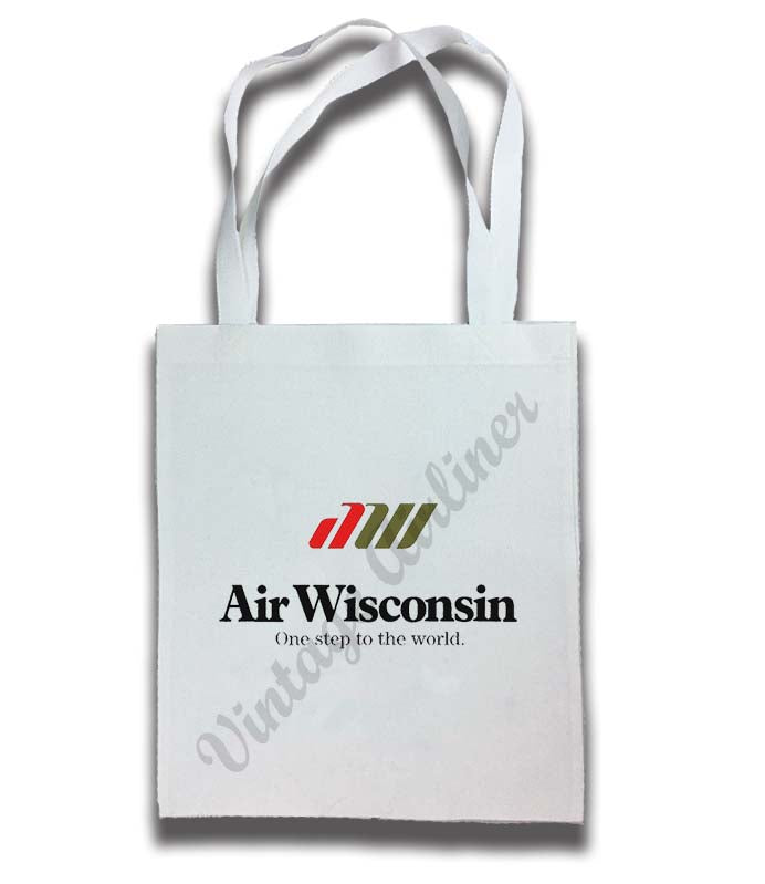 Air Wisconsin Logo Tote Bag