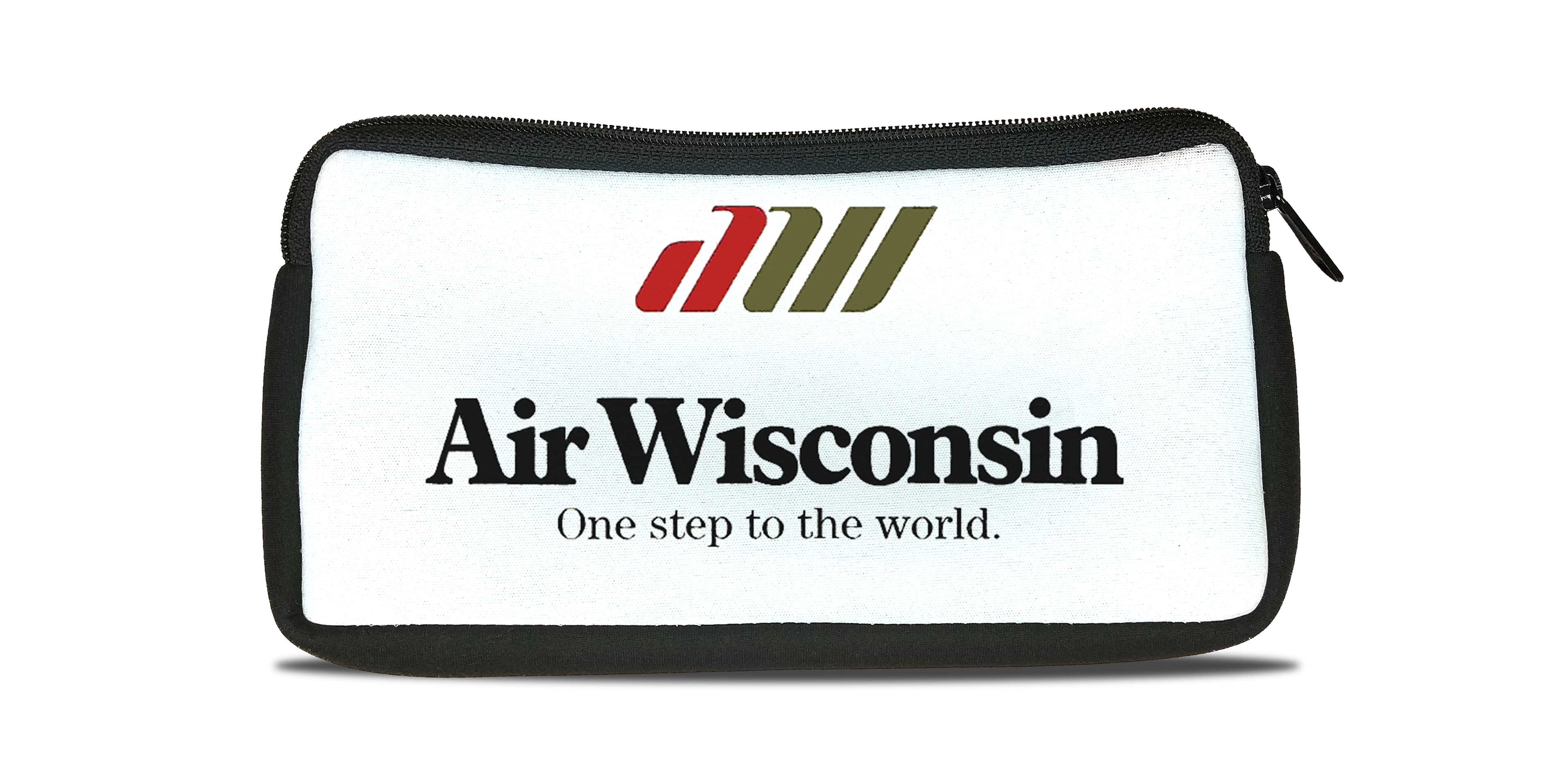 Air Wisconsin Logo Bag Sticker Travel Pouch