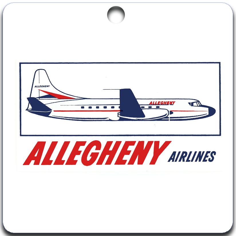 Allegheny Airlines 1960's Ornaments