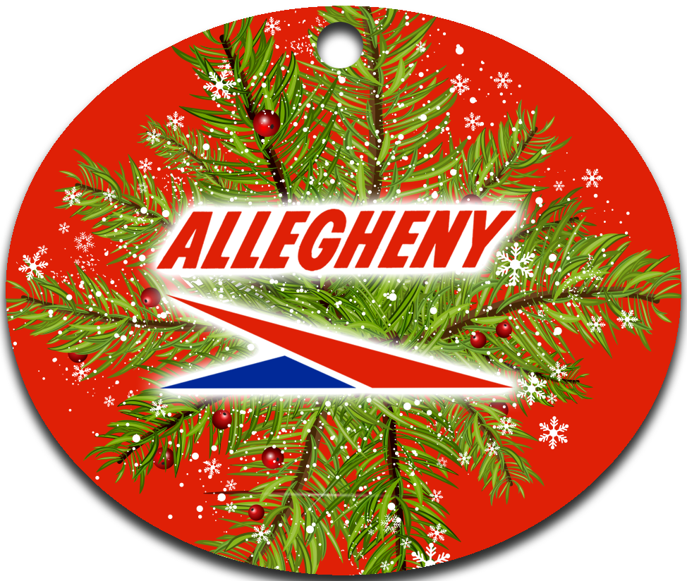 Allegheny Airlines Old Logo Ornaments