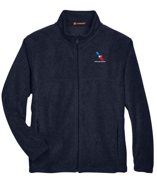 Full-Zip Fleece Jacket with 2013 AA Logo Embroidered