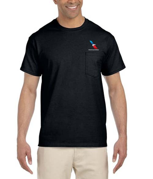 AA 2013 Logo - Left Chest Cotton Pocket T-Shirt
