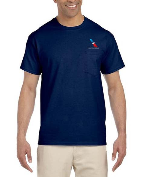 AA 2013 Logo - Left Chest Cotton Pocket T-Shirt